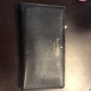 Black kate spade wallet
